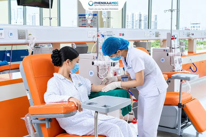 Người bệnh 49 tuổi thêm cơ hội ghép thận sau 3 năm lọc máu tại PhenikaaMec