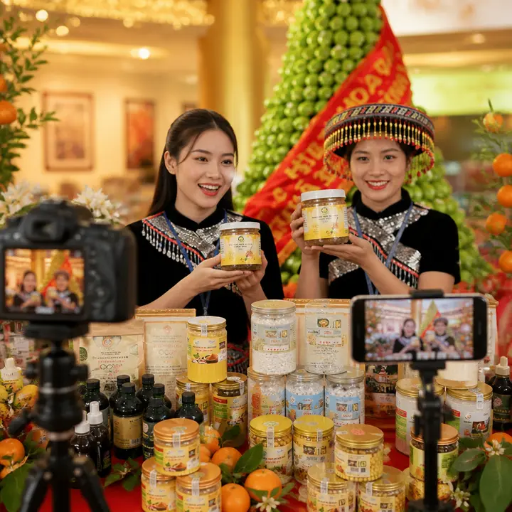 Nâng tầm nông sản đặc hữu Lào Cai trên không gian số