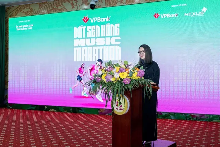 VPBank Đất Sen Hồng Music Marathon: Khi thể thao là động lực kinh tế địa phương