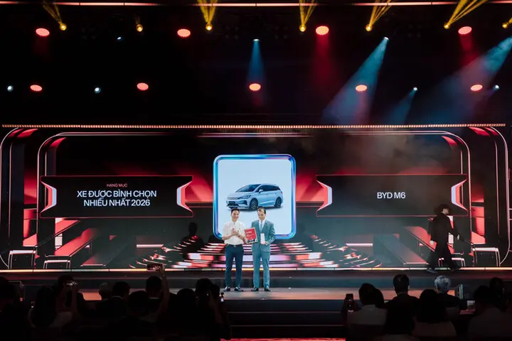 Car Choice Awards 2026: Xe điện và hybrid ghi dấu ấn