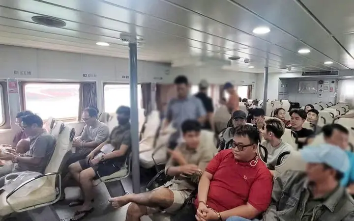 An Giang bắt 96 người trong đường dây đánh bạc và rửa tiền xuyên quốc gia