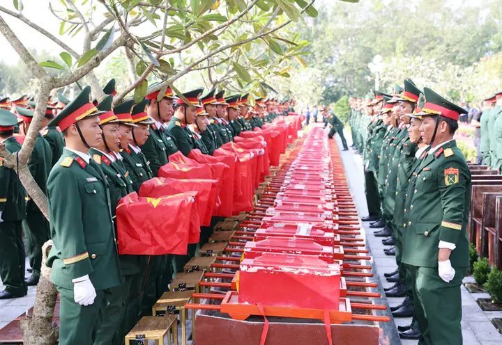 Cần Thơ tổ chức Lễ viếng, truy điệu và an táng 120 hài cốt liệt sĩ