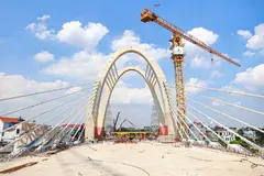 Hà Nội: Cầu Đuống mới hợp long, dự kiến thông xe năm 2026