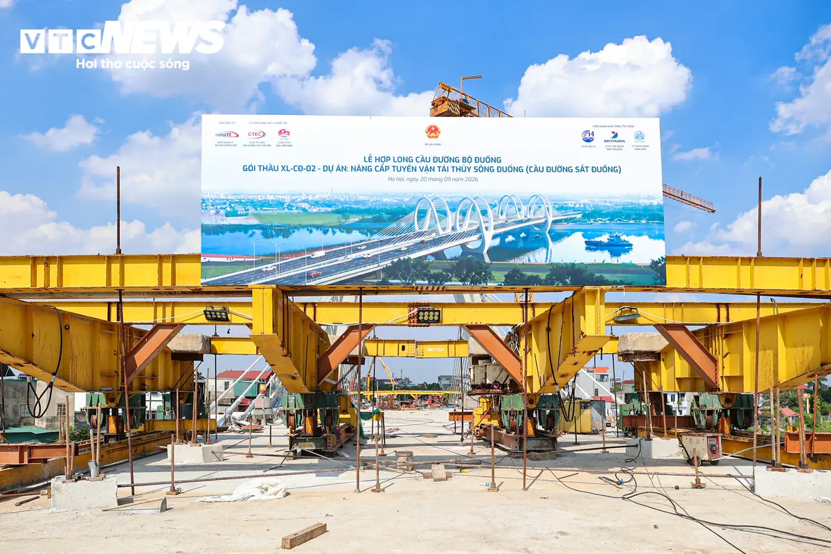 Hà Nội: Cầu Đuống mới hợp long, dự kiến thông xe năm 2026