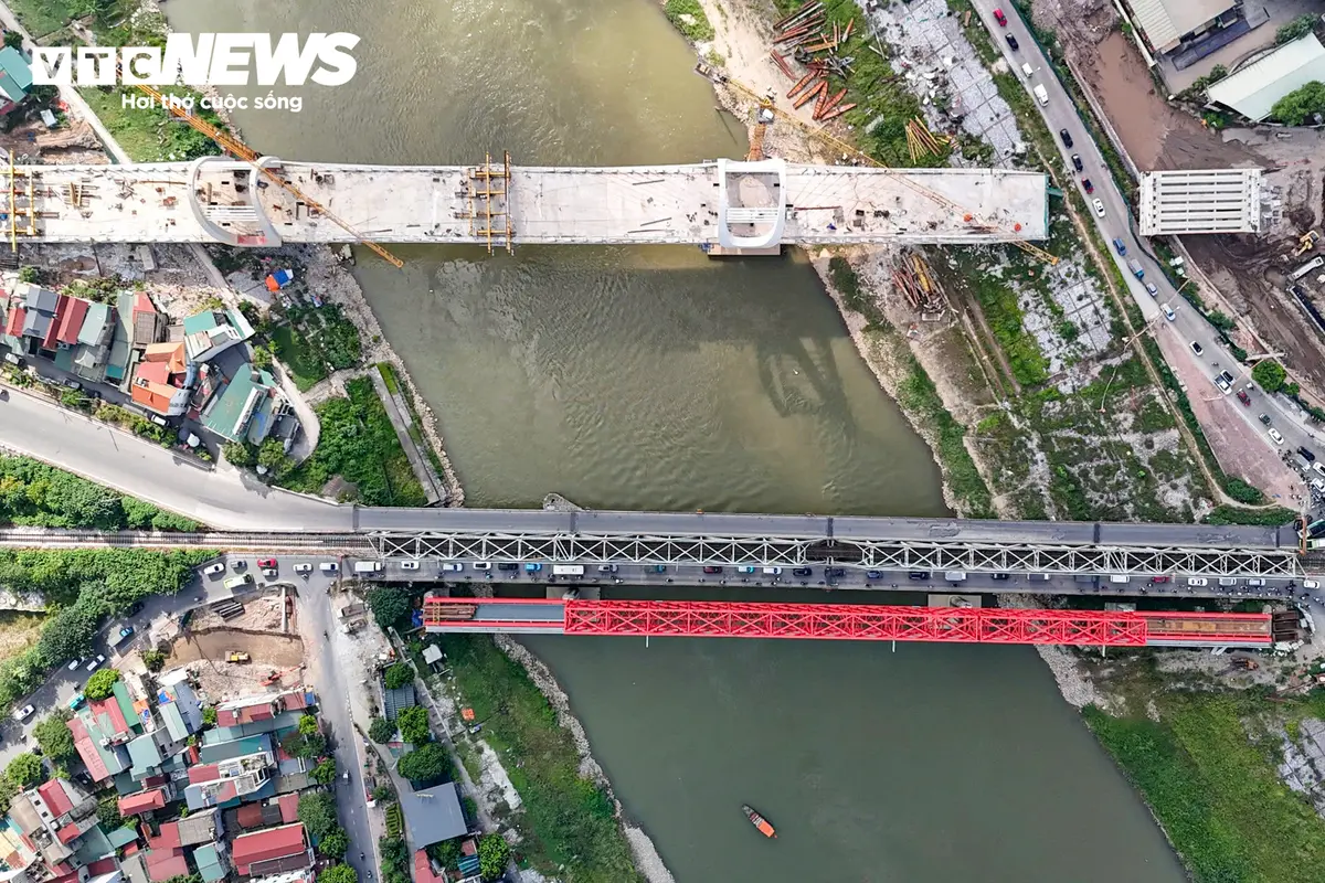 Hà Nội: Cầu Đuống mới hợp long, dự kiến thông xe năm 2026