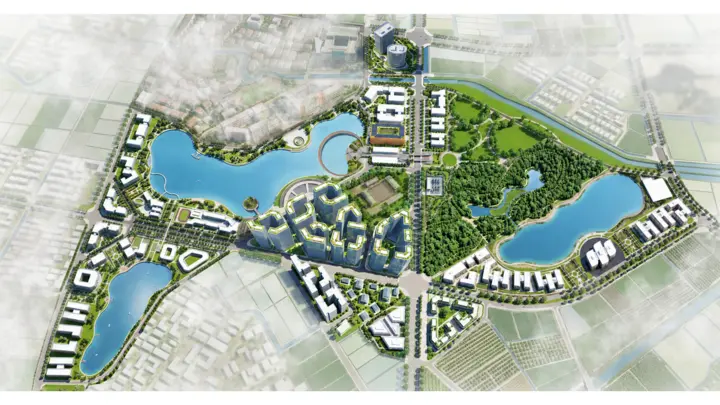 Khởi công tòa nhà đầu tiên tại Khu đô thị Công viên công nghệ số FPT