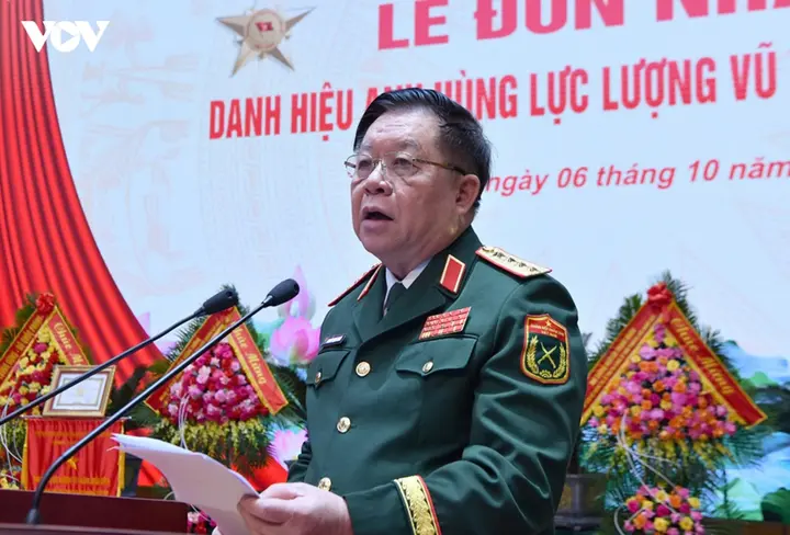 Cục Tuyên huấn đón nhận danh hiệu Anh hùng Lực lượng vũ trang Nhân dân