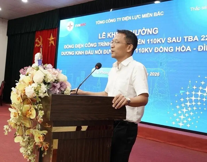 Vượt khó đưa dự án xuất tuyến 110kV Dương Kinh về đích đúng tiến độ