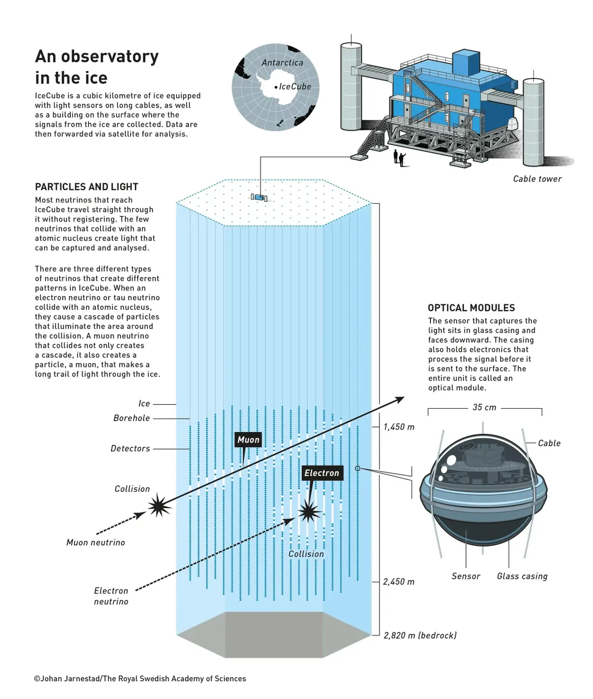 Nobel Vật lý 2026 vinh danh người ‘săn’ neutrino ở Nam Cực