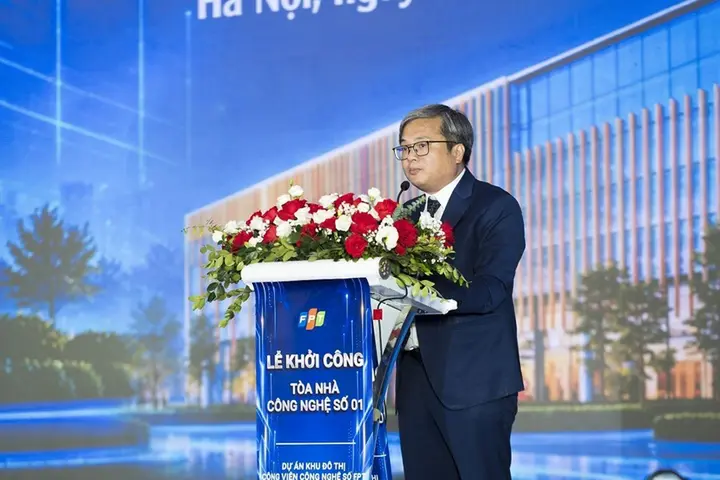 Khởi công tòa nhà đầu tiên tại Khu đô thị Công viên công nghệ số FPT