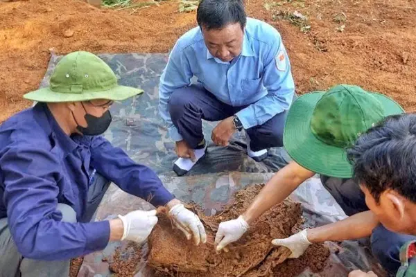 Quy tập 2 hài cốt liệt sĩ từ tin báo của người dân đi làm vườn ở Gia Lai