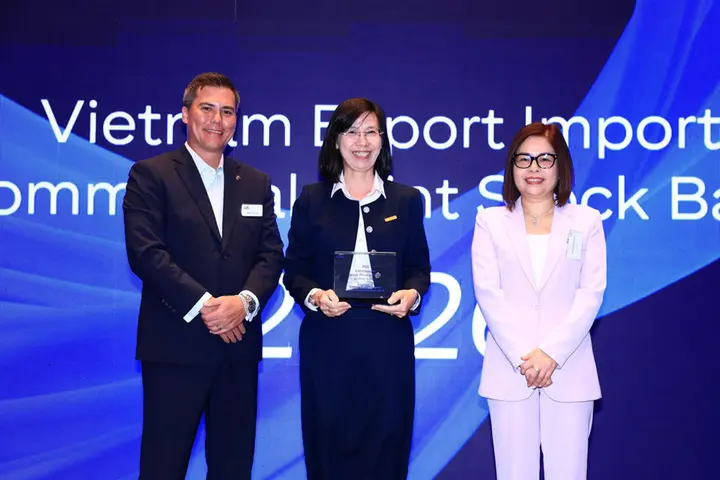 Eximbank được Citibank trao giải STP Award 2025