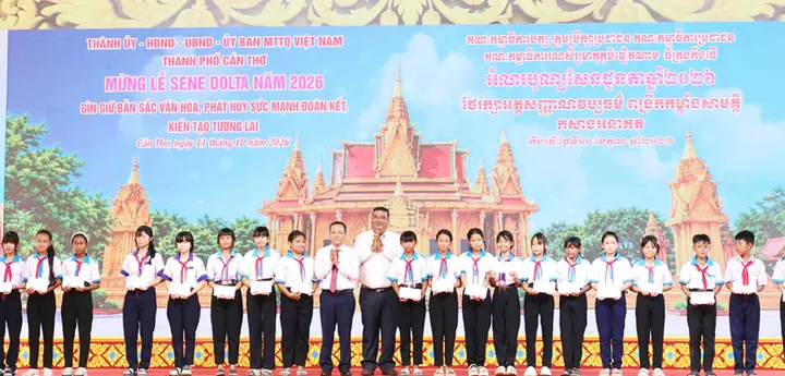 Cần Thơ tổ chức mừng lễ Sene Dolta cho đồng bào Khmer