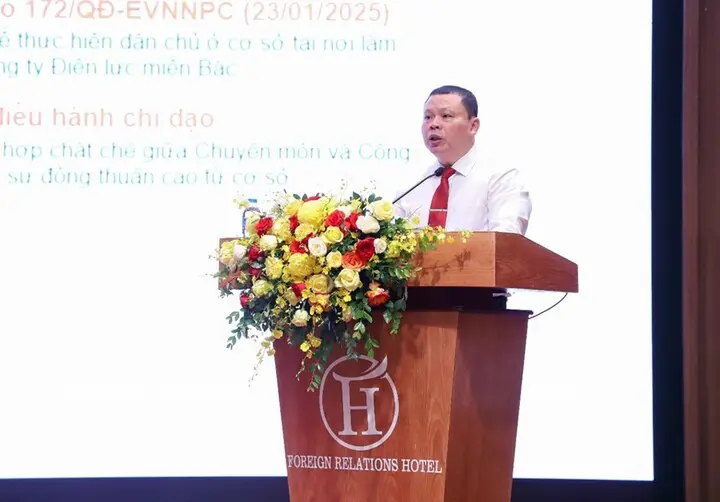 EVNNPC tổ chức Hội nghị đại biểu Người lao động lần thứ VII năm 2026