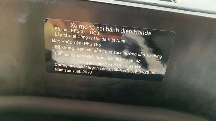 Giá xe máy điện Honda UC3 lắp ráp trong nước mới về đại lý