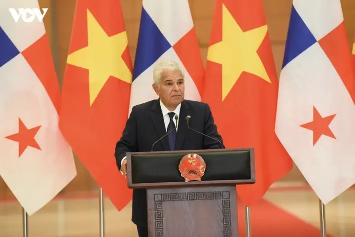 Tổng Bí thư, Chủ tịch nước Tô Lâm và Tổng thống Panama gặp gỡ báo chí