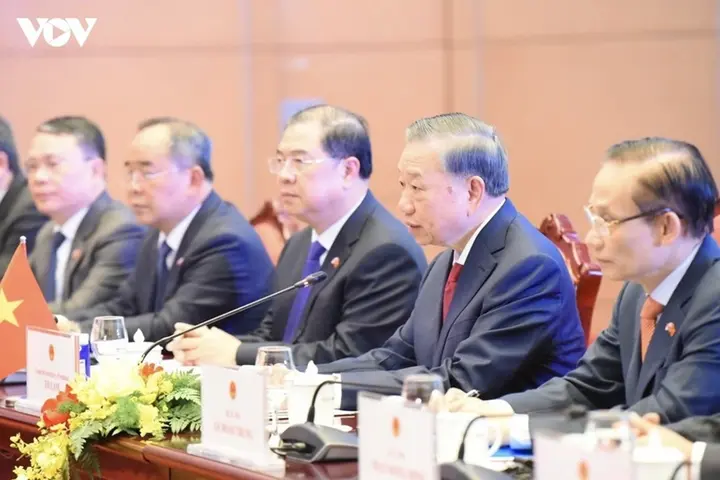 Tổng Bí thư, Chủ tịch nước Tô Lâm hội đàm với Tổng thống Panama