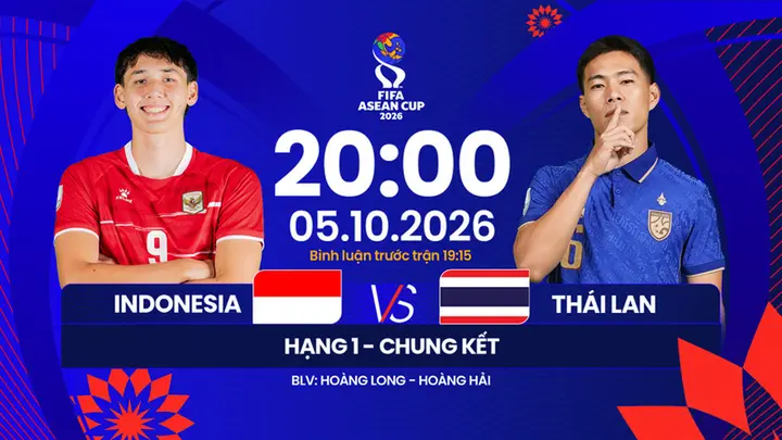 Link xem trực tiếp bóng đá Indonesia vs Thái Lan 20h ngày 5/10, FIFA ASEAN Cup