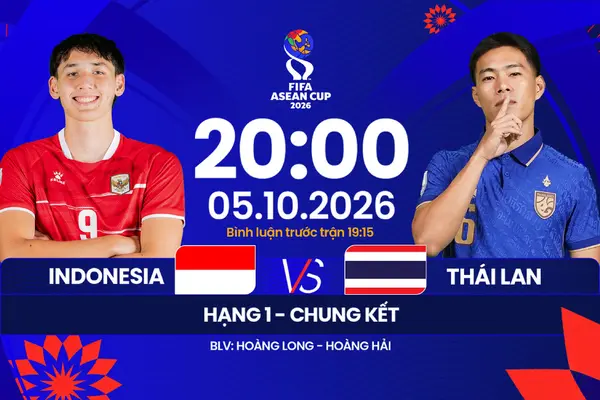 Link xem trực tiếp bóng đá Indonesia vs Thái Lan 20h ngày 5/10, FIFA ASEAN Cup