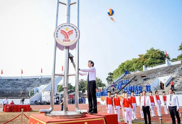 Lạng Sơn khai mạc Đại hội Thể dục thể thao lần thứ X