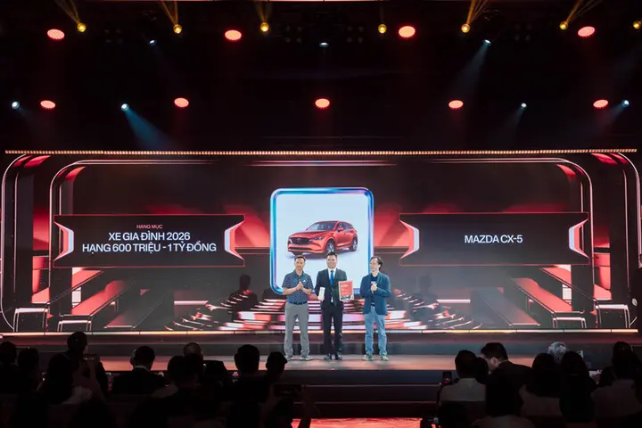 Car Choice Awards 2026: Xe điện và hybrid ghi dấu ấn