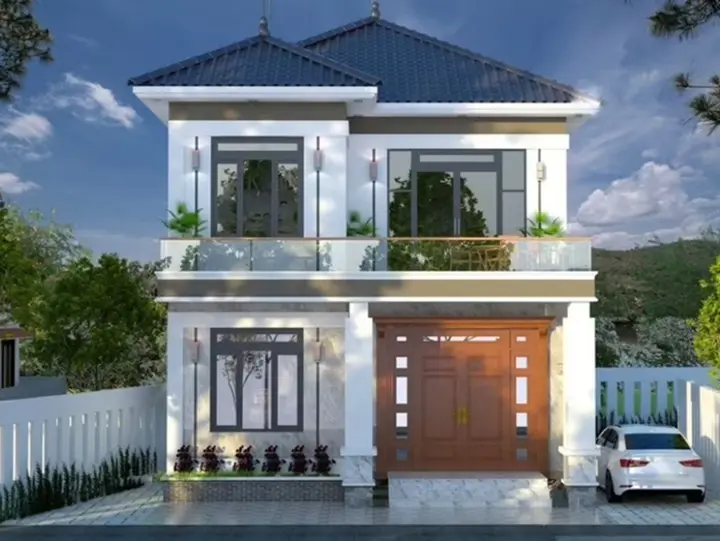 5 mẫu nhà 2 tầng mái Nhật dưới 2 tỷ đồng đáng tham khảo