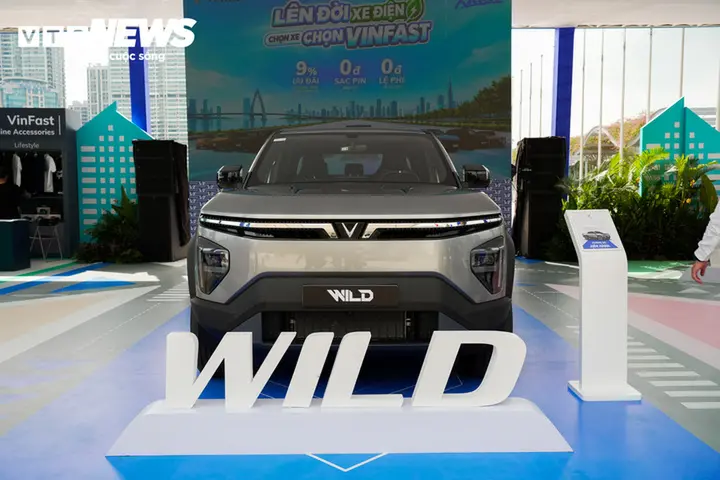 Cận cảnh bán tải VF Wild tại VIMS 2026