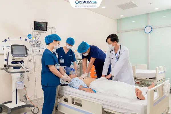 Từ cấp cứu ngoại viện đến nội viện: Chuỗi cấp cứu liên hoàn tại PhenikaaMec