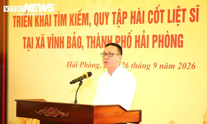 Hải Phòng chuẩn bị tổ chức lễ truy điệu, an táng 56 hài cốt quy tập tại Vĩnh Bảo
