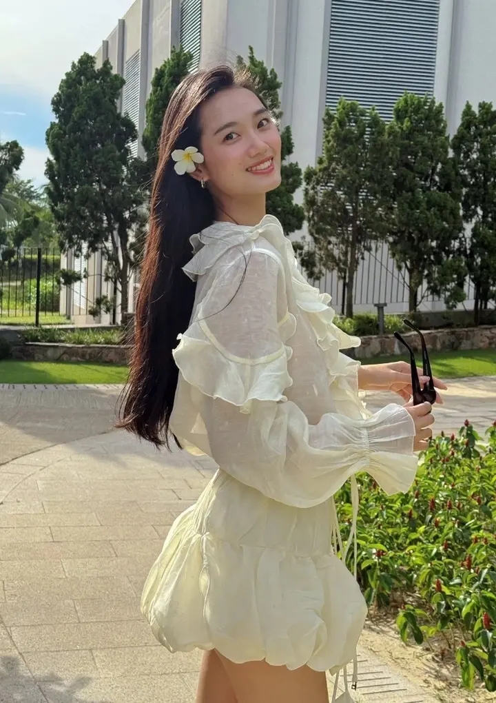 Nhan sắc đời thường Miss Universe Vietnam 2026 Nguyễn Quỳnh Anh