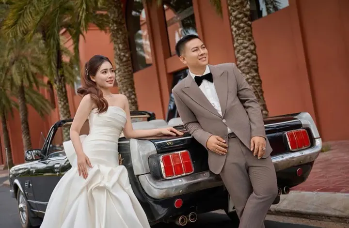 Lễ vu quy giản dị của ca sĩ Hoài Lâm tại quê nhà