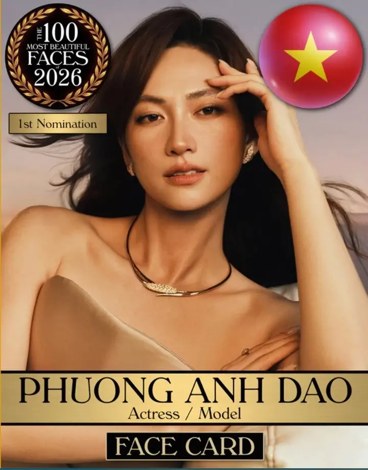 'Diễn viên trăm tỷ' vừa lọt đề cử 100 gương mặt đẹp nhất thế giới là ai?