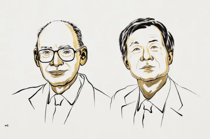 Hai nhà khoa học cùng nhận giải Nobel Hóa học