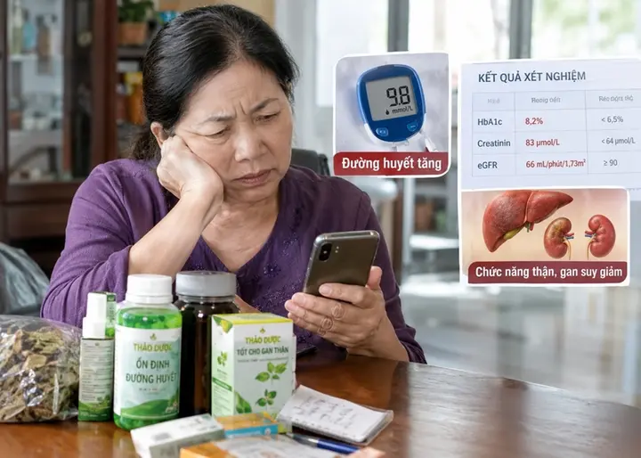 Sợ thuốc Tây 'hại thận', người bệnh tiểu đường nhận kết đắng khi chỉ số tụt dốc