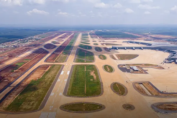 Toàn cảnh sân bay Long Thành trước ngày vận hành thử