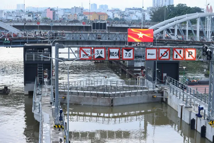 Thủ tướng kiểm tra dự án kiểm soát ngập cho 6,5 triệu dân TP.HCM sắp hoàn thành