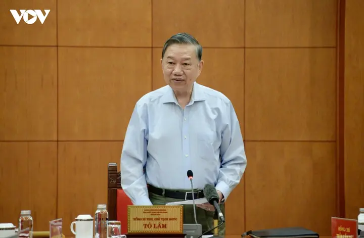 Tổng Bí thư, Chủ tịch nước Tô Lâm làm việc với Đảng ủy Chính phủ