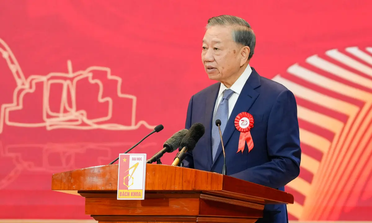 Đại học Bách khoa Hà Nội phải trở thành điểm hội tụ trí tuệ Việt Nam toàn cầu
