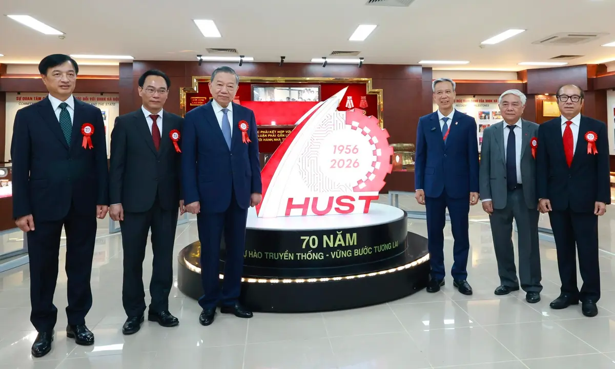 Tổng Bí thư, Chủ tịch nước dự kỷ niệm 70 năm thành lập Đại học Bách khoa Hà Nội
