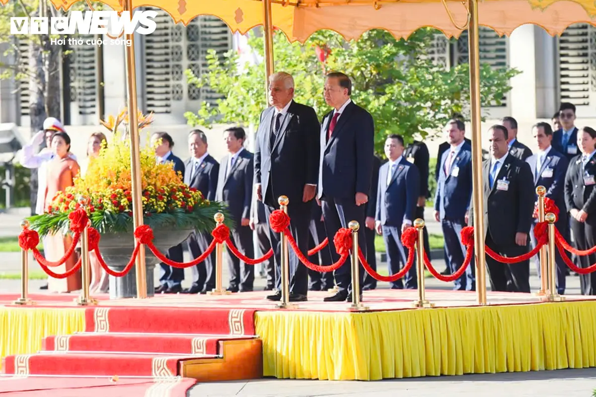 Tổng Bí thư, Chủ tịch nước Tô Lâm chủ trì Lễ đón Tổng thống Cộng hòa Panama