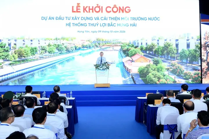 Tổng Bí thư, Chủ tịch nước: Dự án Bắc Hưng Hải phải có tầm nhìn dài hạn