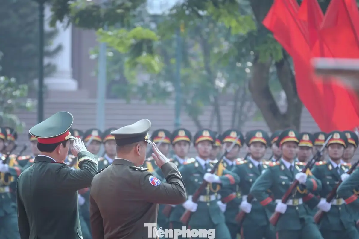 Đại tướng Lào và Đại tướng Campuchia tới Việt Nam dự diễn tập chung