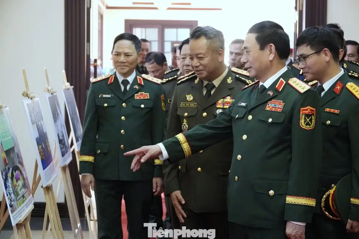 Đại tướng Lào và Đại tướng Campuchia tới Việt Nam dự diễn tập chung