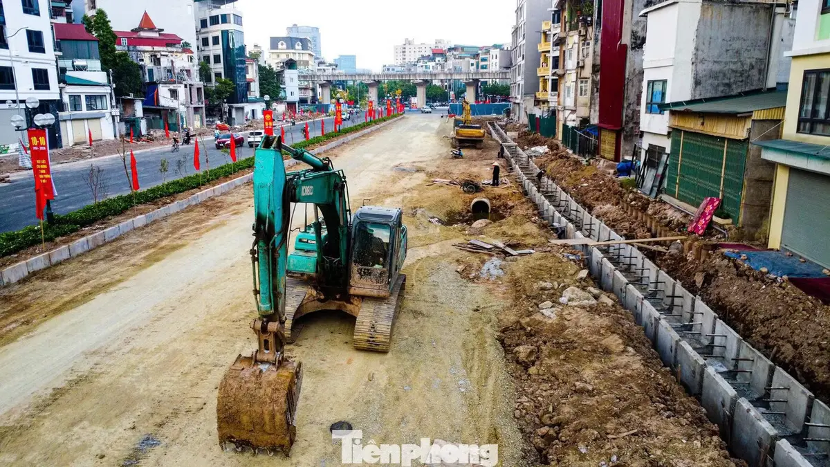 Vành đai 2,5 Hà Nội: Vừa cho lưu thông, vừa hoàn thiện