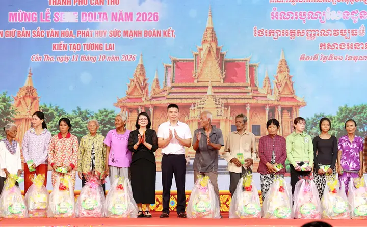 Cần Thơ tổ chức mừng lễ Sene Dolta cho đồng bào Khmer