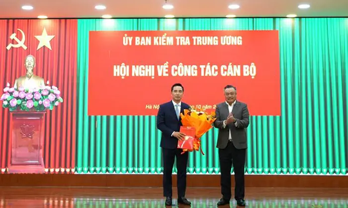 Chuẩn y ông Trần Văn Phúc làm Phó Chủ nhiệm Ủy ban Kiểm tra Trung ương