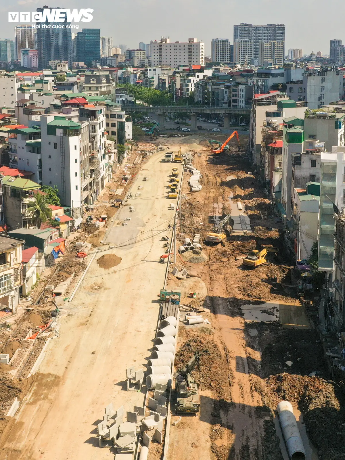 Sau 6 tháng thi công, các đoạn tuyến Vành đai 2,5 thay đổi ra sao?