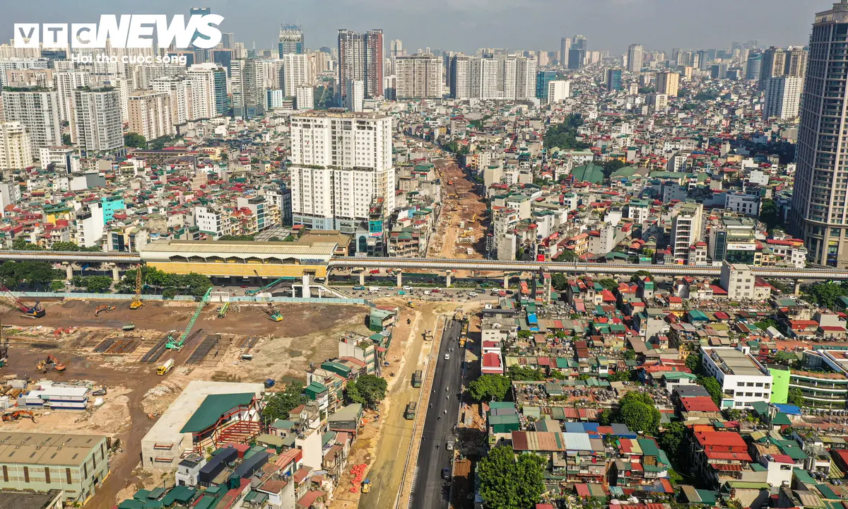 Sau 6 tháng thi công, các đoạn tuyến Vành đai 2,5 thay đổi ra sao?