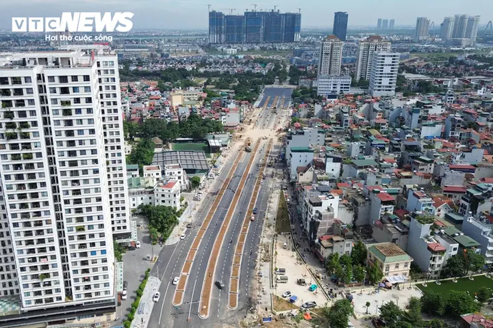 Ngắm Vành đai 2,5 qua loạt khu đô thị ‘nhà giàu’ Hà Nội vừa thông xe kỹ thuật