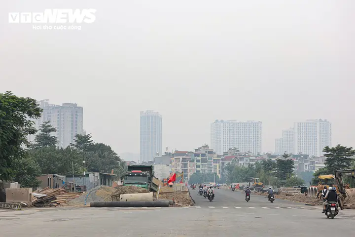 Diện mạo mới của đường Vành đai 2,5 Hà Nội vừa thông xe kỹ thuật